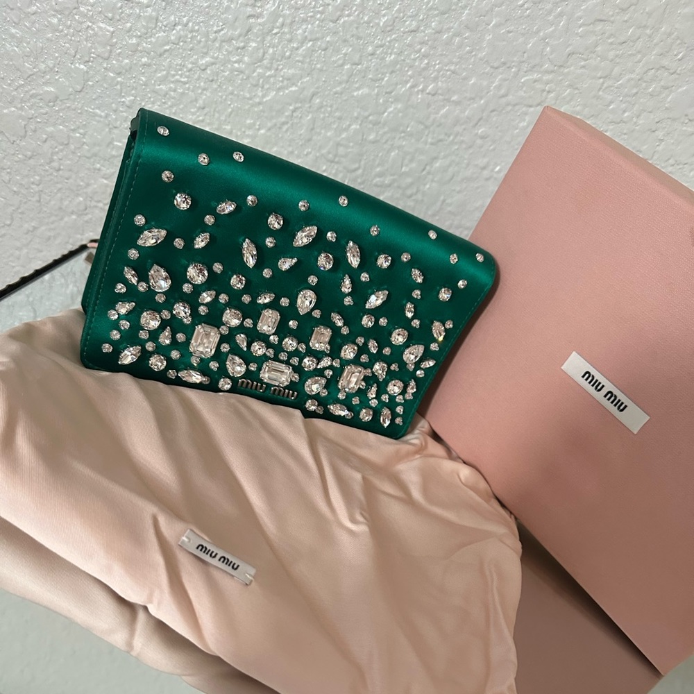 Miu miu crystal bag